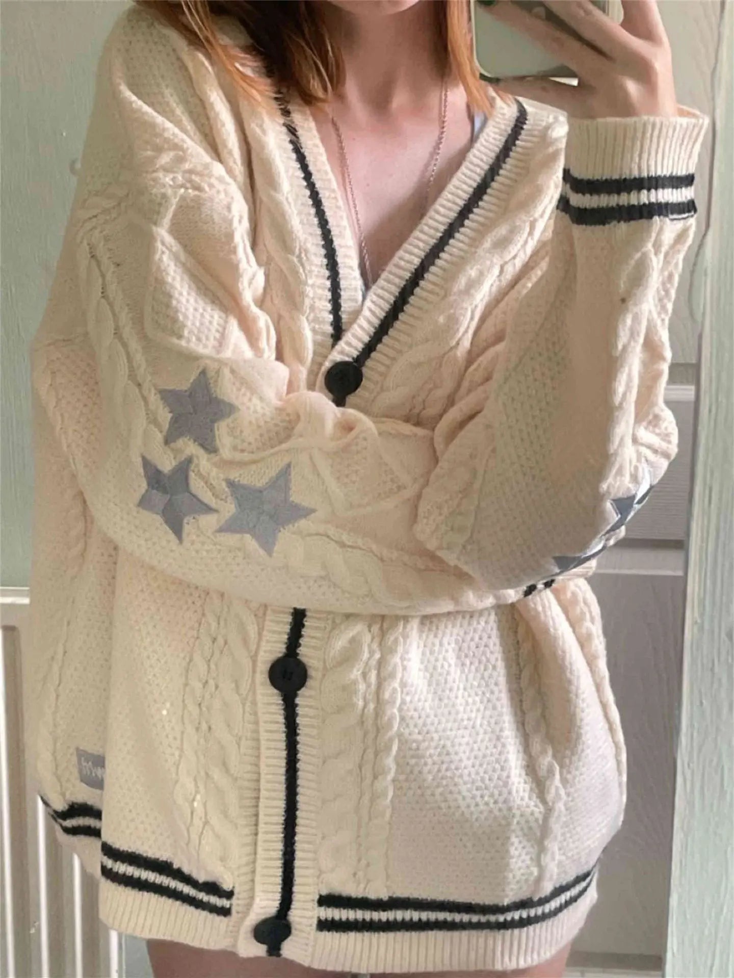 VINTAGE EMBROIDED CARDIGAN