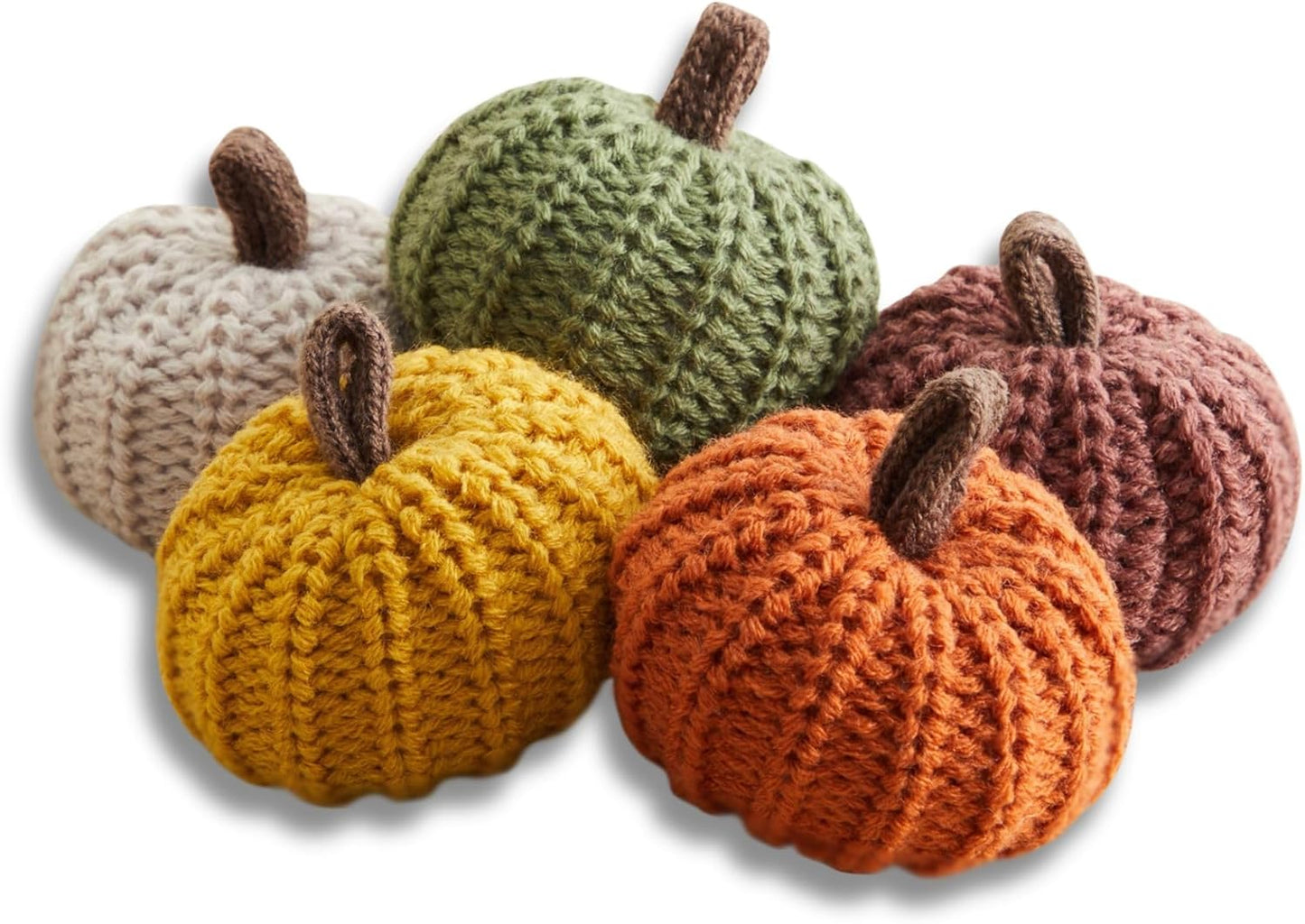 MINI KNITTED FALL INSPIRED PUMPKIN DECOR