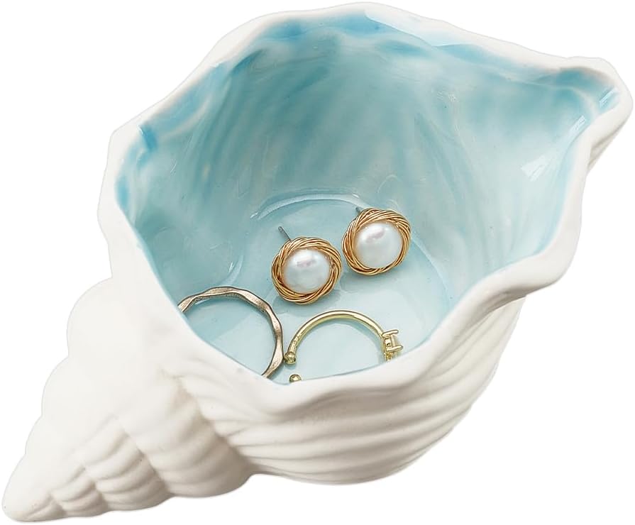 SHELL TRINKET AND JEWELLRY HOLDER